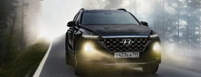 black-hyundai-vehicle