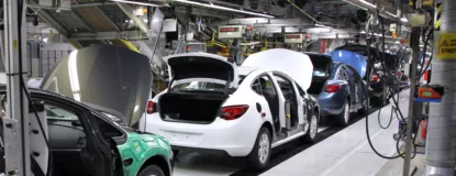 Car factory production line